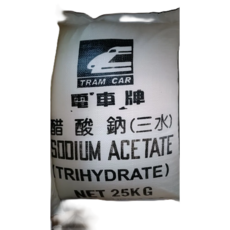 TRAM CAR 醋酸鈉(三水) 25KG, 1個