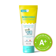 베베치카 국내최대 고불소1450 어린이 아기 불소 치약 무맛 무향, 1개, 60g