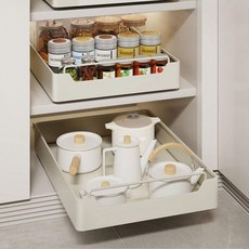 다용도 슬라이딩 펜트리 철제 양념통 정리대, 상세페이지 참조, 상세페이지 참조