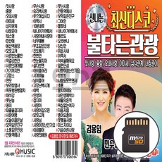 라디오용 SD칩 불타는 관광 최신디스코 Q뮤직