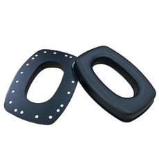 霍尼韋爾Howard Leight by Honeywell Impact軍工勞保 硅膠耳罩，舒適降噪，可重複使用, 仿皮耳套1個, 1個