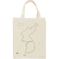 공예 채색활동 한국지도 캔버스 미술놀이 그림가방