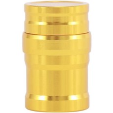 [ 1124037 ] 골드 휴대용 금속 미니 알코올 램프 10ml 액체 라이터 스토브 도구 여행 캠핑 하이킹용 점화 도구, [ 1124037 ] 골드 휴대용 금속 미니 알코올 램