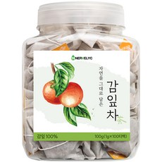이너블릭 감잎차 1500만 티백 판매 돌파 PLA 친환경 필터, 1박스, 1g, 100개입