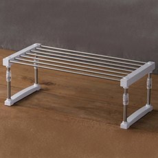 1단 싱크대하부장 높이조절 정리선반 씽크대하부장