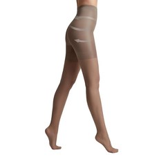 Conte 바디 쉐이핑 세미 불투명 압축 타이츠 팬티 스타킹 컨트롤 40 덴 탠 (브론즈)