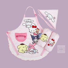 5보급창고 앞치마 토시 두건 3종세트 케릭터팔토시