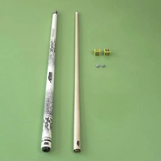過關斬將 黑科技檯球杆套裝, 1個, 白豹單杆+贈品,大頭