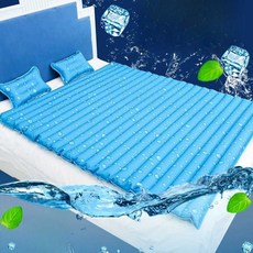 극한의 냉감 물침대 여름 쿨 아이스 침구 워터 리스 한기, A. 18075 베개 1개 튜브 5m 무료