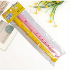 리코더 초등학생용 삘리리 리코더 어린이 음악가 리코더 1포장(2P), yellow+pink, 1개
