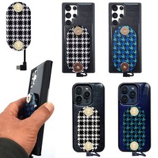 갤럭시 S25 울트라 플러스 오토바이 배달대행 에폭시 케이스와 아크릴 자석 충전패드 C타입 8핀 딱판 찍판, 상세페이지 참조, 갤럭시 S24 FE (S721)_아크릴 화이트