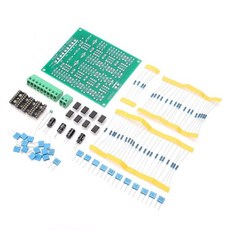 NE5532 프리앰프 모듈 3채널 출력 DIY 키트 내구성 최적화 향상 저음 중음 고음 프리앰프에 적합 1973752, NE5532 프리앰프 모듈 3채널 출력 DIY 키트 내, 1개