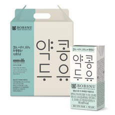 서울대 밥스누 쌀눈으로 더 똑똑한 약콩두유 국산콩 한끼대용, 190ml, 16개