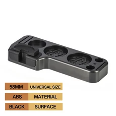ABS 51-58MM 커피 Portafilter 탬퍼 홀더 스탠드 Teaware Universal 레버 도구 매트, 01 51-54BEECH