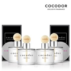 차량용 우드볼 디퓨저 방향제 50ml x 4개 신향 추가, 03_우드볼50/프렌치라벤더X2, 002_우드볼50/에이프릴프레쉬X2