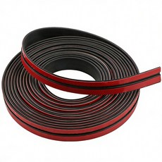 SEAMETAL 자동차 지붕 앞 썬루프 후방 유리 씰링 고무 프로텍트 스트립 실란트 액세서리, 1개, 19MMx8M