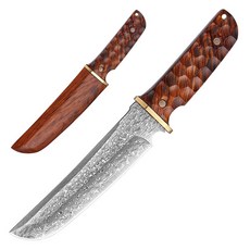 사무라이 다마스커스 K436 캠핑 나이프 정글도, 1개