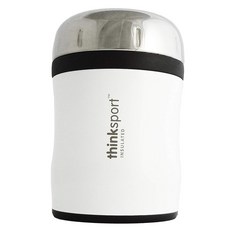 씽크스포트 고포스 인슐레이티드 푸드 컨테이너 푸드자, White, 350ml