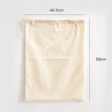 에코스킨 소창주머니 광목육수팩, 크기_XL (40.5cm x 55cm) 1개, 1개