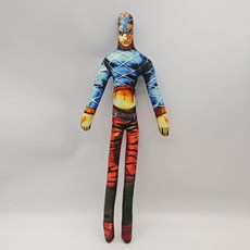 죠죠의 기묘한 모험 봉제인형 쿠션 와이어 쿠죠 죠타로 죠스타 제펠리 죠니 캐릭터 굿즈 롱인형, 1개, 색상 A271L