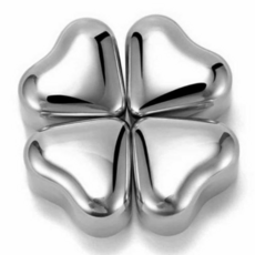 스테인레스아이스큐브 아이스큐브 스테인레스큐브 4p(하트) 79000EA 1EA, 본상품