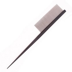 반려동물 빗 금속 흘리기 그루밍 강아지 털 제거제 고양이 청소 브러시, 1개