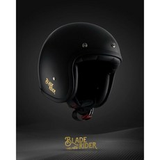 捷寶騎士部品 Blade Rider Vikings 碳纖維彩繪復古安全帽, 素色消光彩繪,XL, 1個