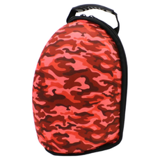 FIELDFORCE 棒球手套保型收納袋(棒球手套袋) - 迷彩保型手套袋，保護手套不變形, 迷彩紅, 1個