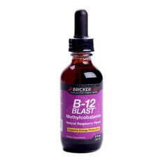 BRICKER LABS B-12 Blast Methylcovalam 覆盆子, 59ml, 1瓶
