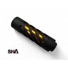 SNA 電槍槍口裝飾套件，多色可選，輕量耐用，個性化改裝配件, 1個, SNA031-1GD  (亮金色) (bright gold)