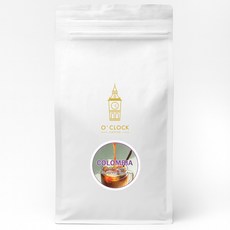 오클락커피 디카페인 콜롬비아 E.A 원두커피, 1개, 1kg, 프렌치프레스