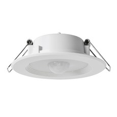 국산 LED 원형 센서 다운라이트 3호 5W 화이트 타공75mm KS 3인치 매입등 동작감지 잔불제거 현관 복도 조명, 주광색