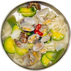 깊은 맛 가득! 생면 바지락 사골 칼국수(국물), 5개, 235g