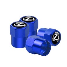 스포츠 플러그인 하이브리드 자동차 휠 타이어 밸브 캡 스템 커버, 2. blue, 1개