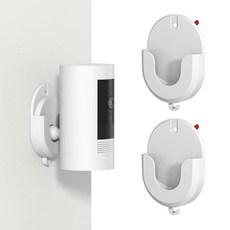 노 드릴 링 카메라 접착 벽 마운트 링 실내 캠 (1세대 및 2세대)/깜박임 야외 카메라 4 2K+ (3세대) 미니 2K+ 미니 2 2팩 마운트 브래킷용 강력하고 내, 2 Pack