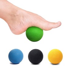 발바닥 목 폼롤러 지압볼 마사지볼 싱글 DD-10674CZX, 단일, 그린