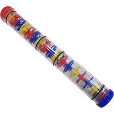 16인치 레인메이커 스틱 감각청각 악기 플라스틱 미니 레인스틱 래틀 음악, 1개