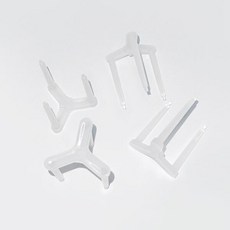 아트박스/느낌상점 피자 삼발이 세이버 10p 고정핀 포장 쏠림 방지 고정, 10개