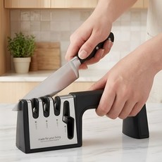 라이크토브 4 in 1 가정용칼갈이 멀티칼갈이, 1개, 블랙