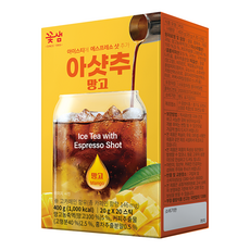 꽃샘 아샷추 망고 아이스티, 1개, 20개입, 20g