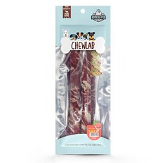 강아지구단 츄렙 소고기 롱스틱 2p (10.5인치)/강아지간식, 1개