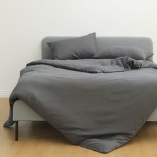 에블린 항균 이불커버, 다크그레이