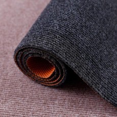 운동기구 방음 충격흡수 매트 대형 홈트레이닝 러닝머신 전용, 진회색 TPE