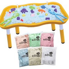 모래놀이 종합세트 초등모래놀이도구, 6. 스노우 5kg 2세트, 1개
