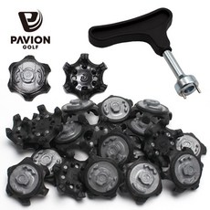 FITS PINS 골프화 스파이크징(BG)+심플 스파이크 렌치, 단품, 1개