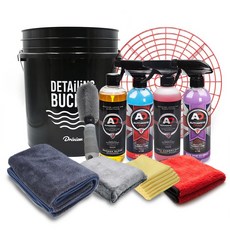 오토브라이트다이렉트 AD 셀프 세차용품 11종 세트 셀프 손세차, 블랙, 블랙, 1개