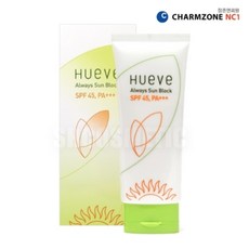 참존 휴브 올웨이즈 선블럭 80ml 선크림, 2개