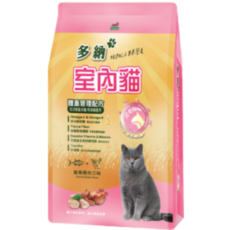 【體重管理】多納Donna 室內貓 9KG 貓飼料, 1包, 雞肉+鮪魚