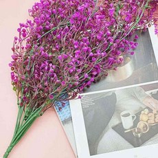 엠에스몰 컬러 등나무 대형 분홍 넝쿨조화