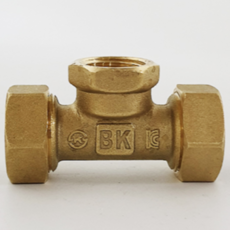 엑셀 파이프 이음 쇠 수도용 황동티형 배관티형 황동 파이프 연결 난방